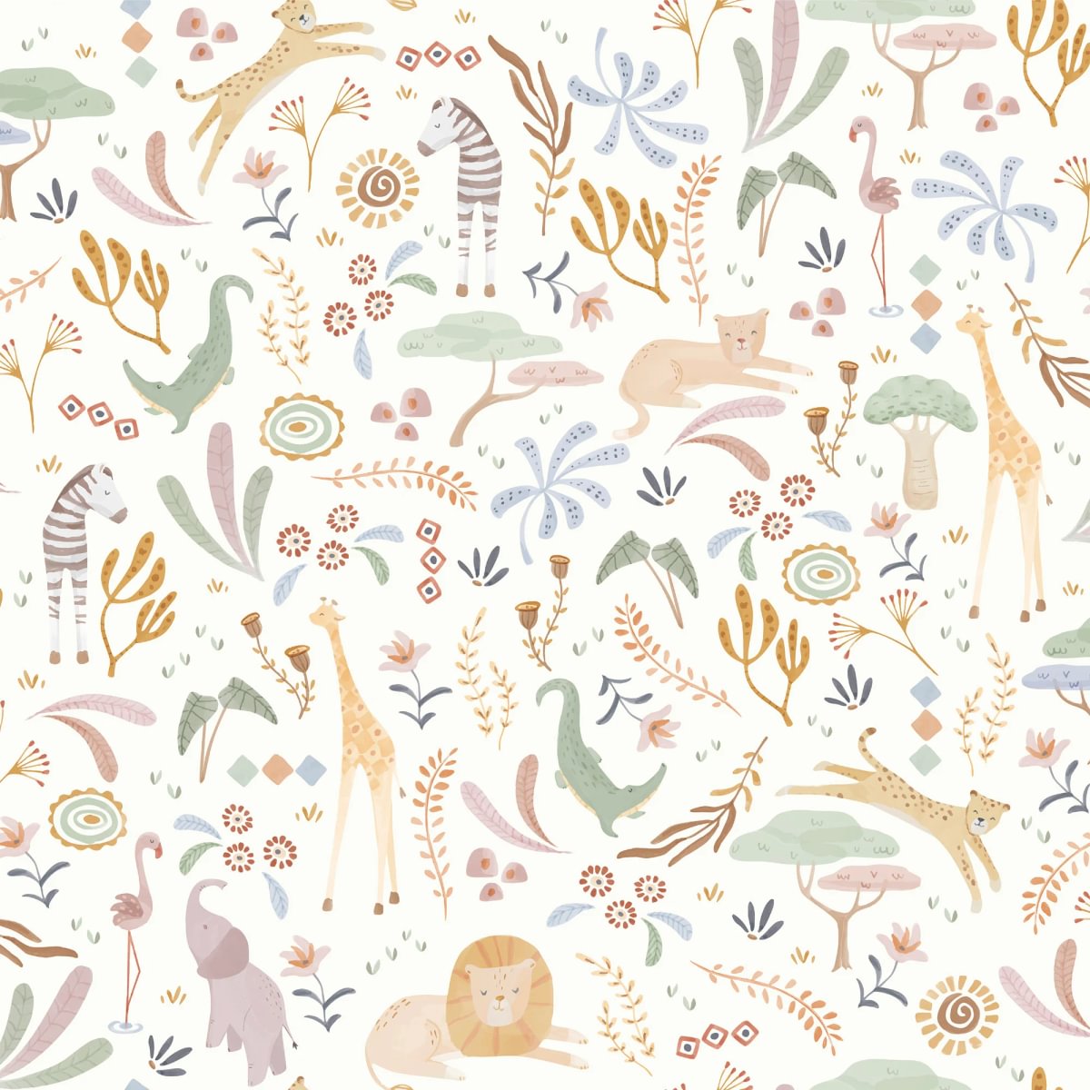 Wallpaper sample - Safari Wonders - A5