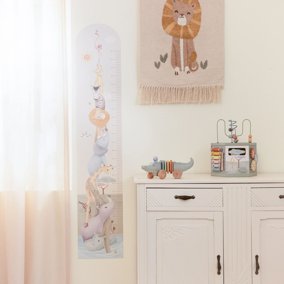 Growth chart - Safari animals
