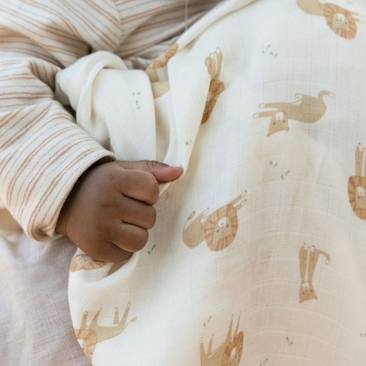 Swaddle - 120x120 cm - Safari Leo