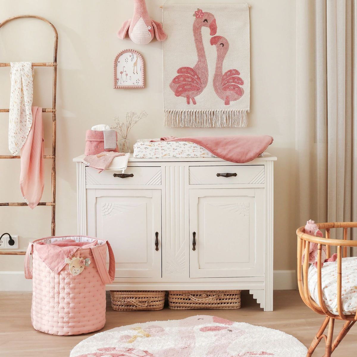 Swaddle - 120x120 - Blooming Safari