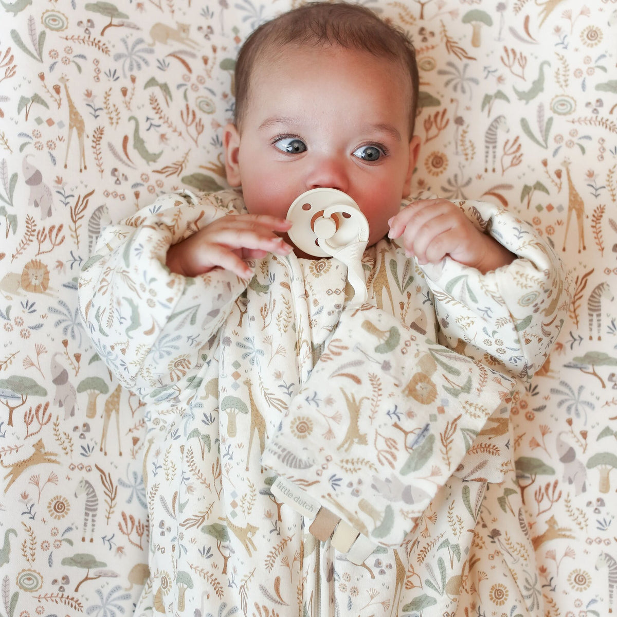 Crib blanket - Safari Wonders