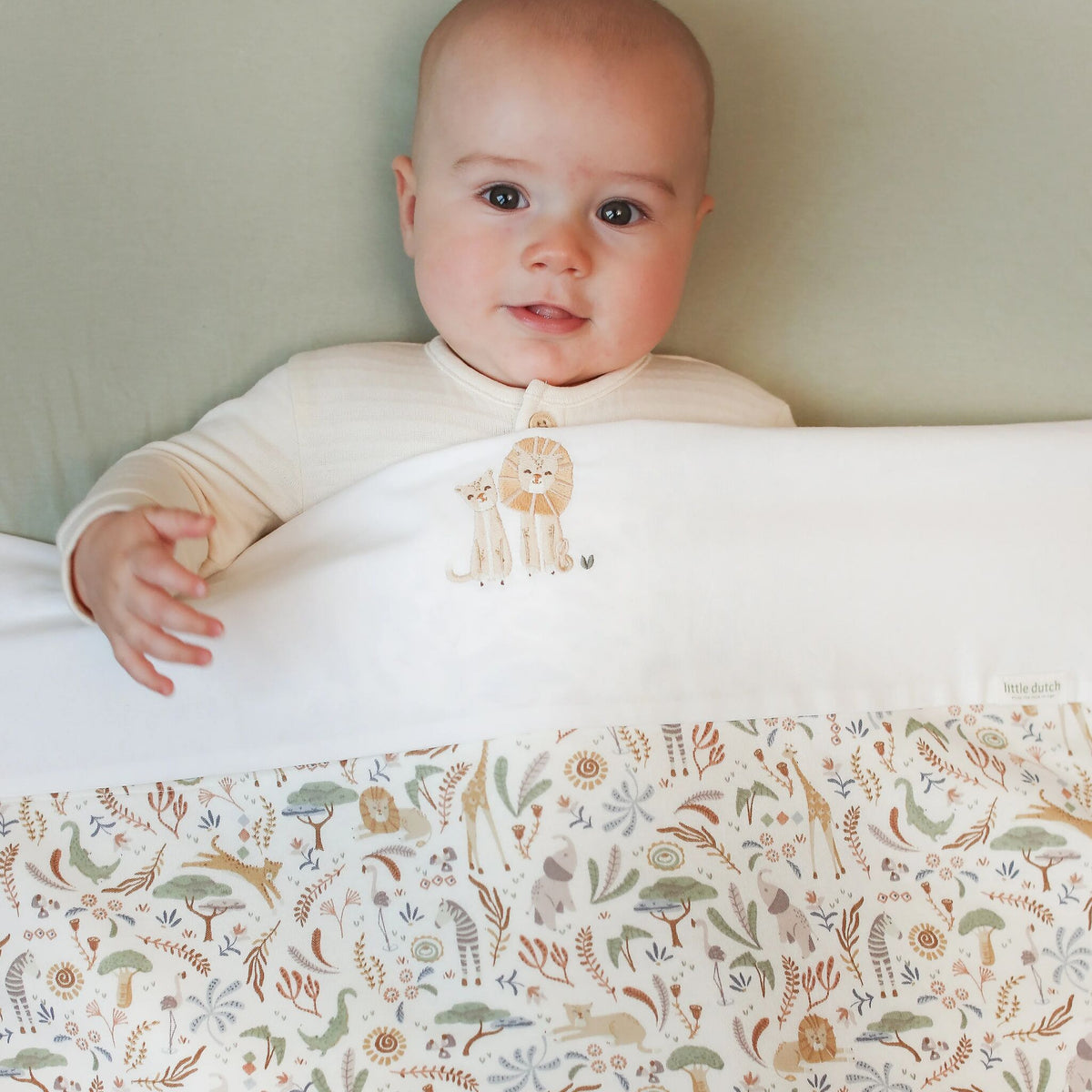 Crib blanket - Safari Wonders