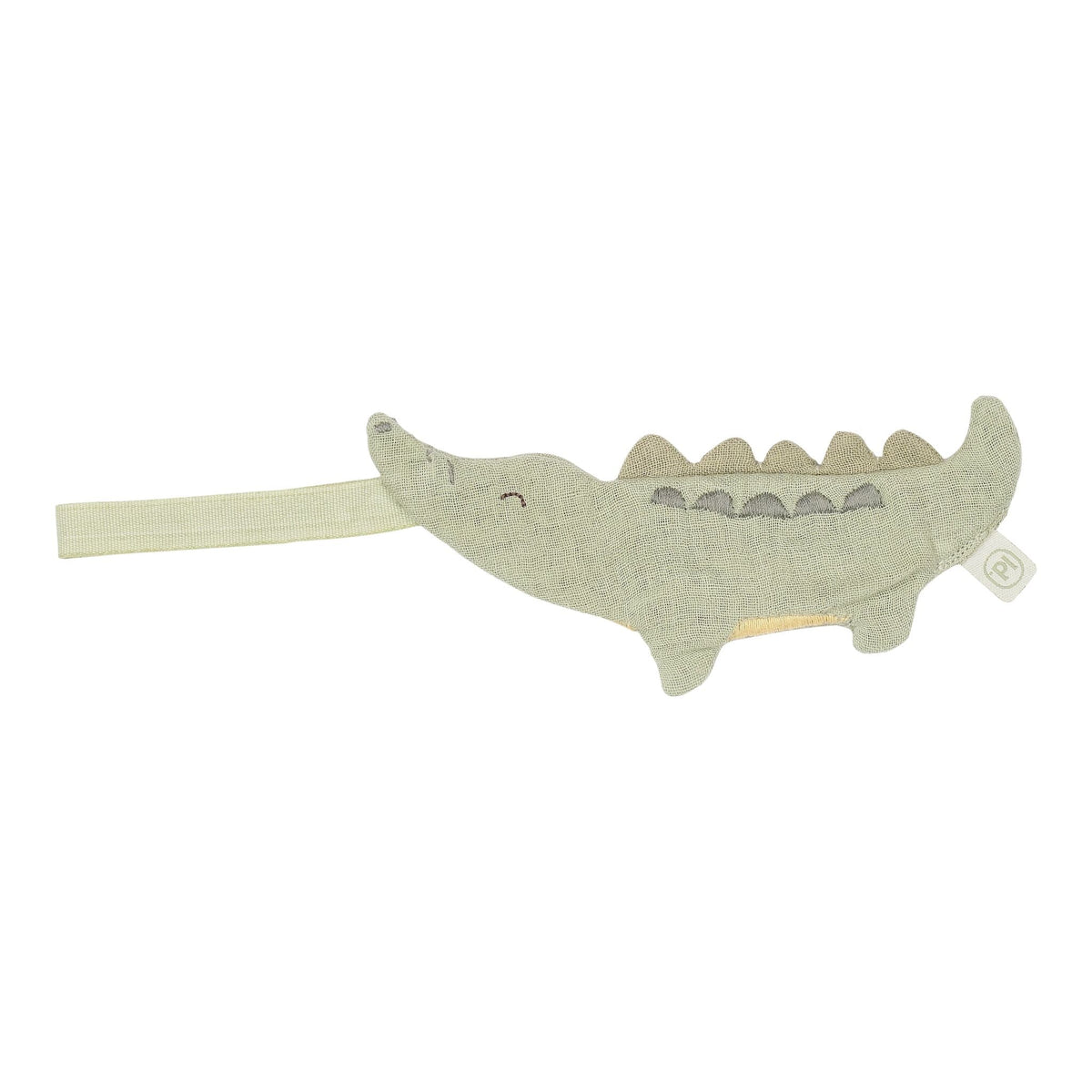 Pacifier cloth Crocodile - Green