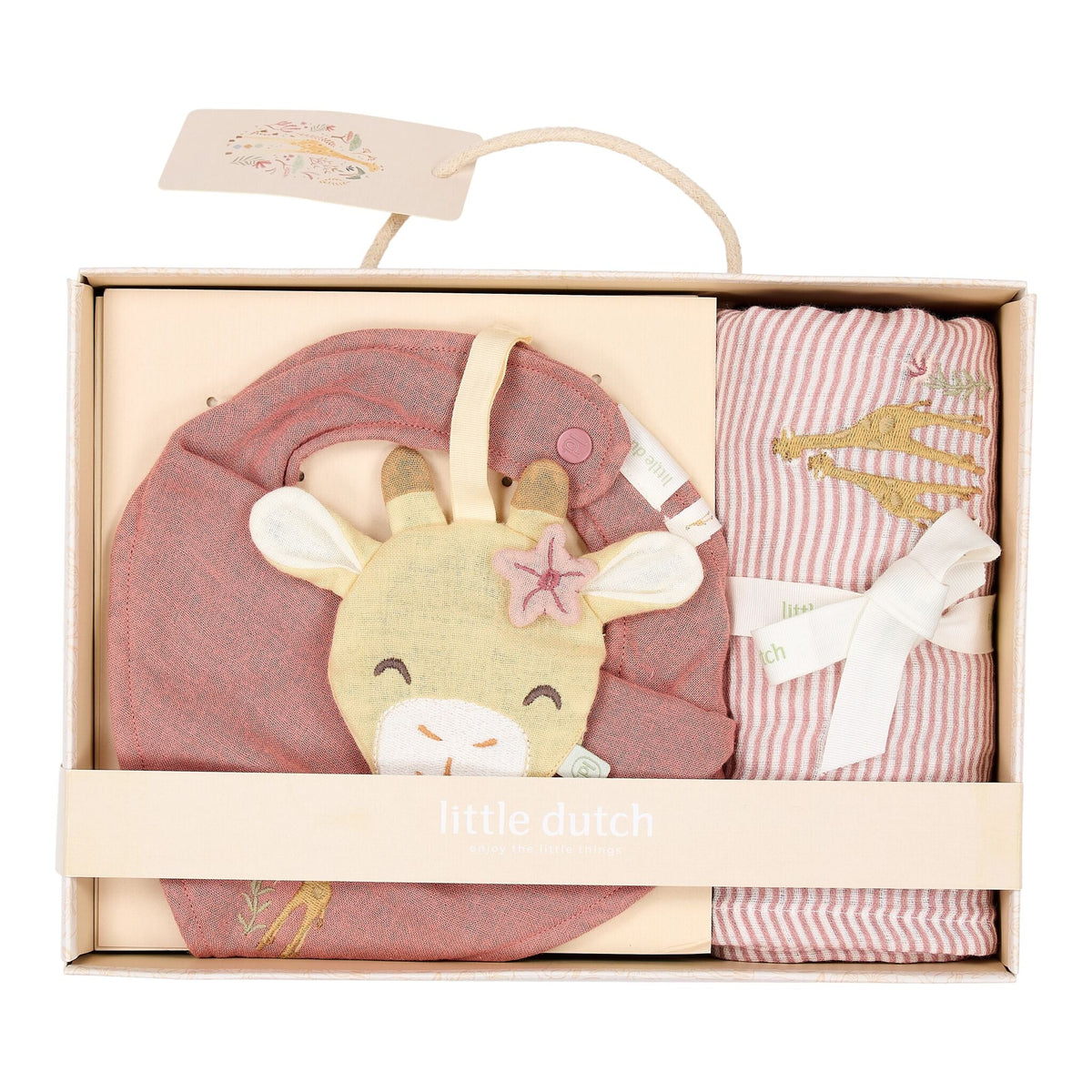 Gift box Giraffe - Pink