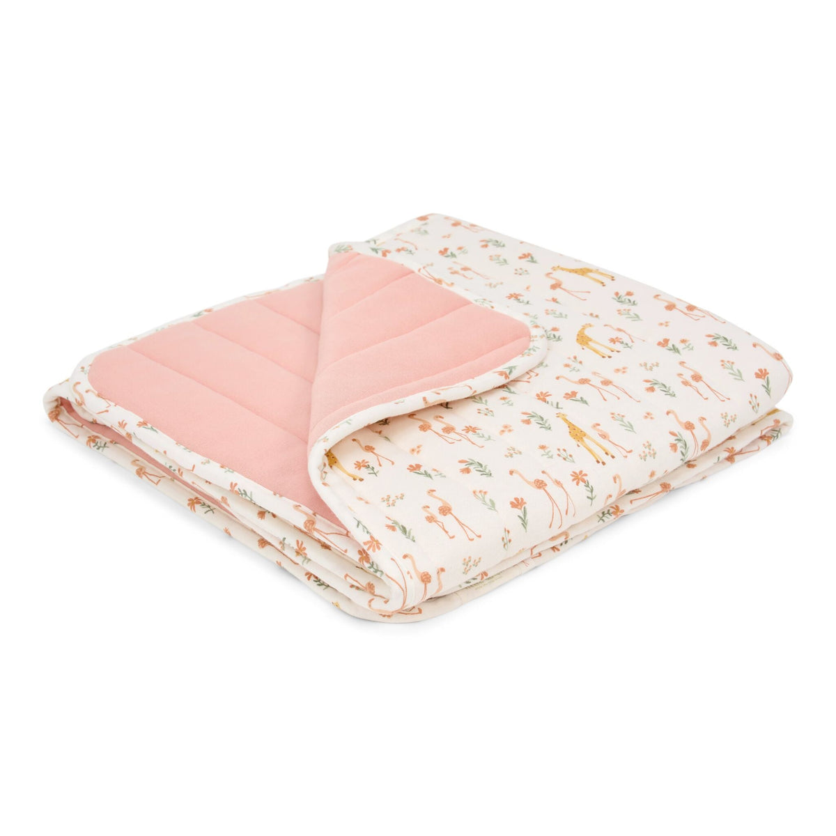 Blanket - Pink - Blooming Safari