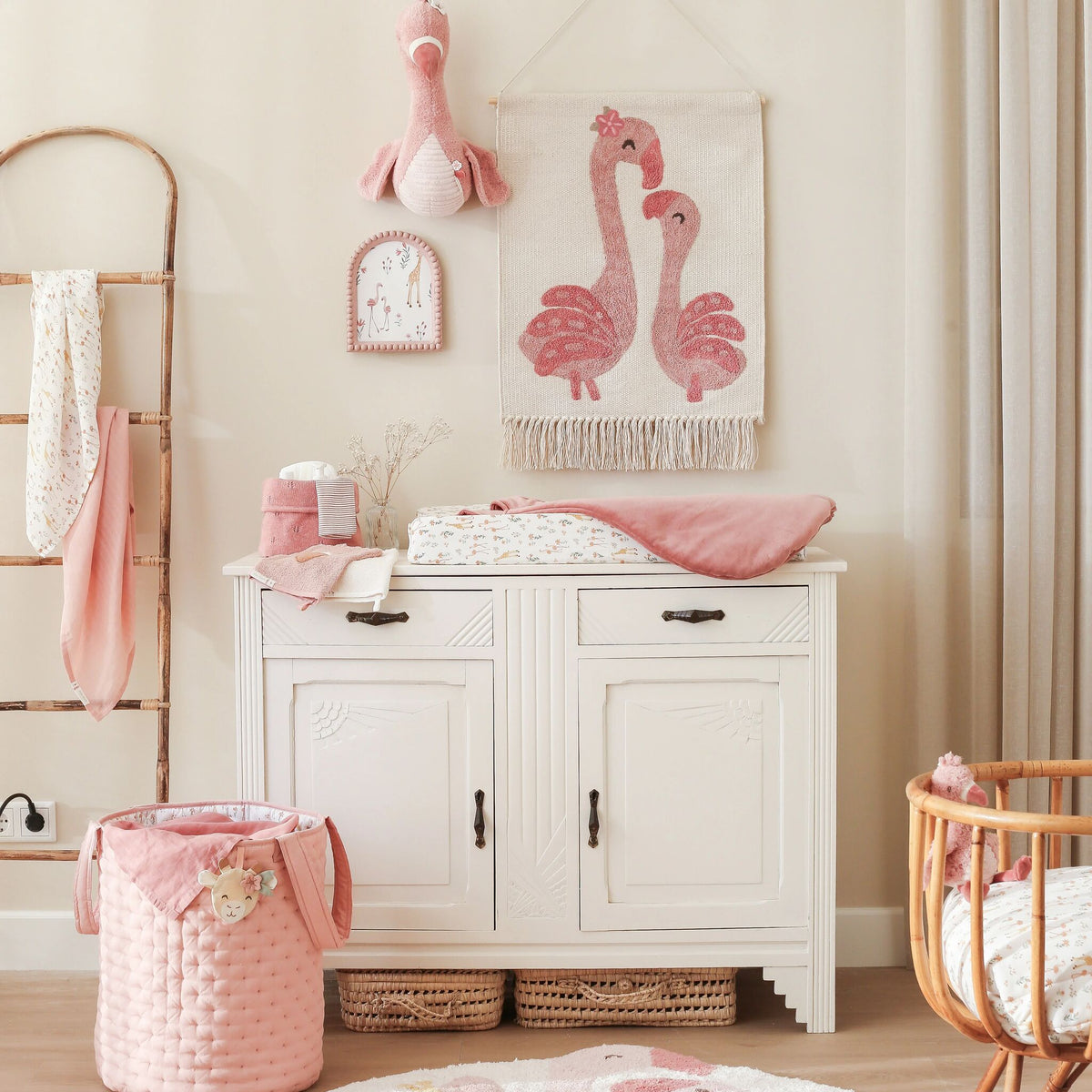 Tapestry Flamingo - Pink
