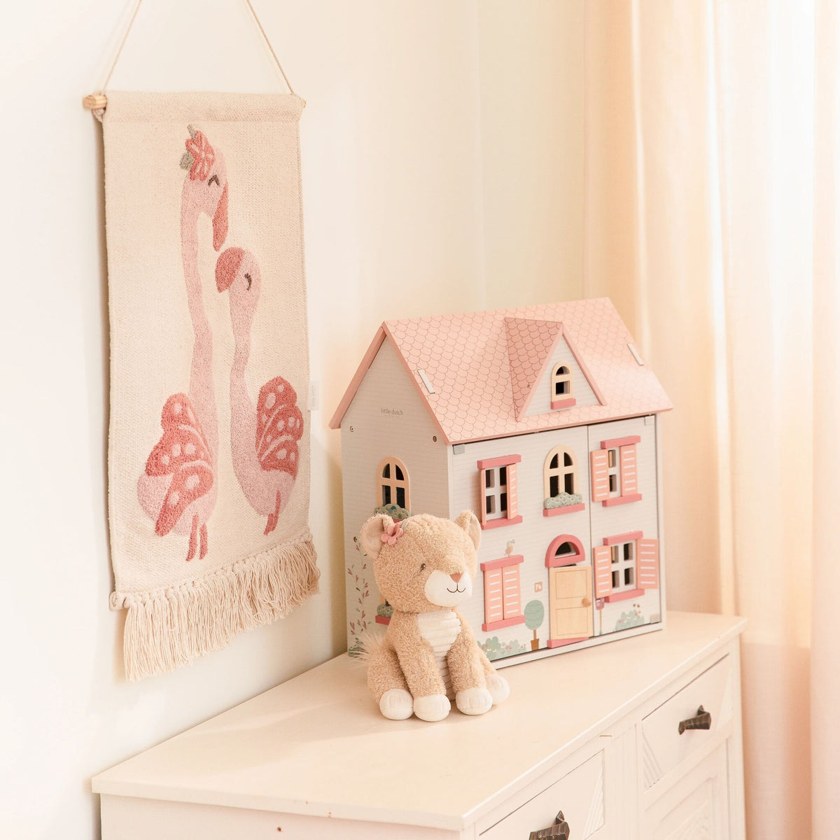 Tapestry Flamingo - Pink