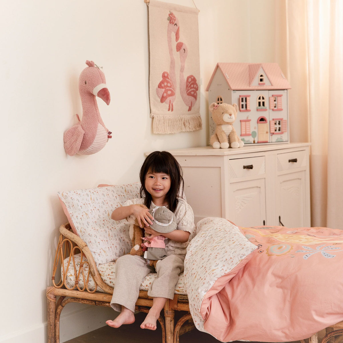 Tapestry Flamingo - Pink