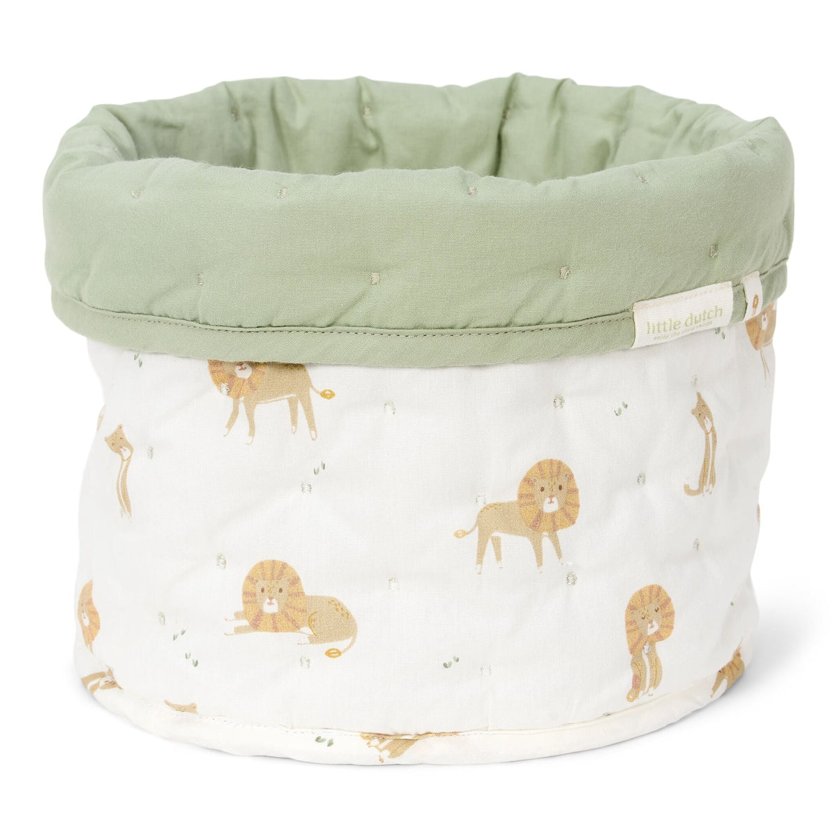 Storage basket - Green - Safari Leo