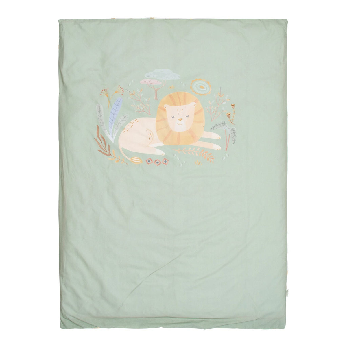 Duvet cover - Green - Safari Leo