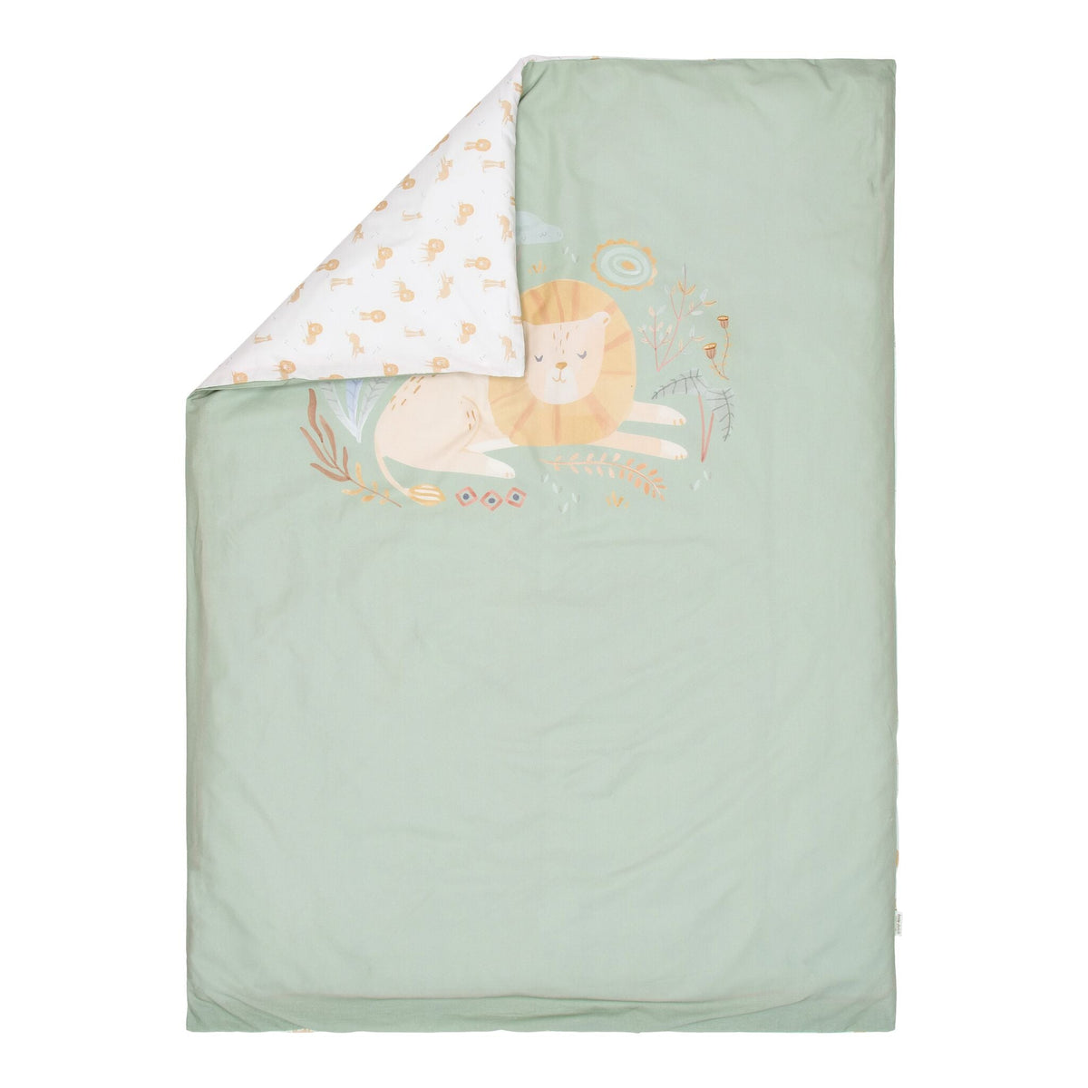 Duvet cover - Green - Safari Leo