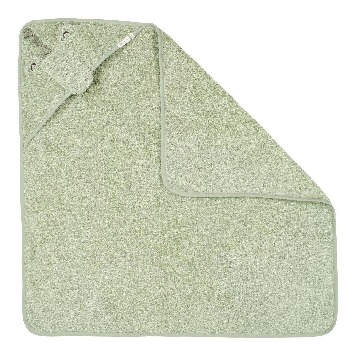Bath cape Crocodile - Green