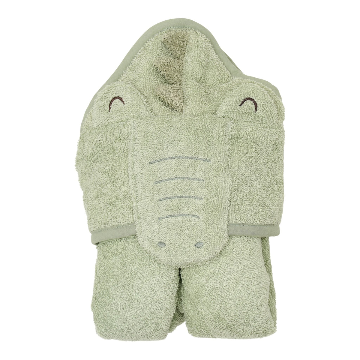 Bathrobe Crocodile - Green