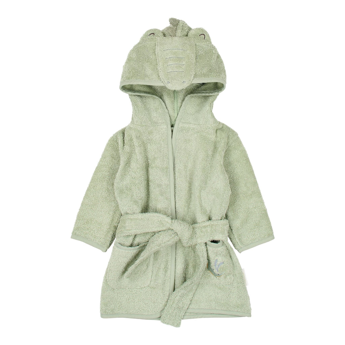 Bathrobe Crocodile - Green