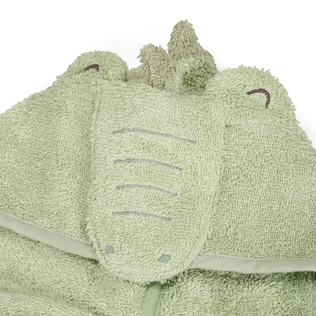 Bathrobe Crocodile - Green