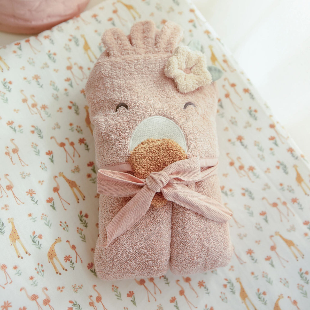 Bathrobe Flamingo - Pink