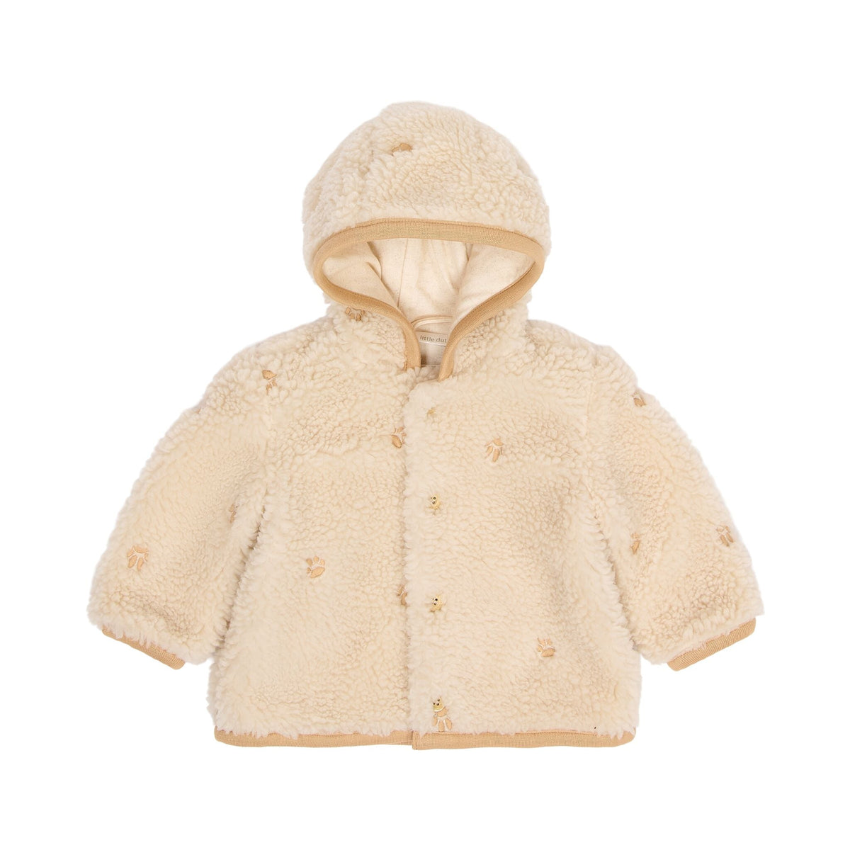 Teddy Coat Sand Paw Print