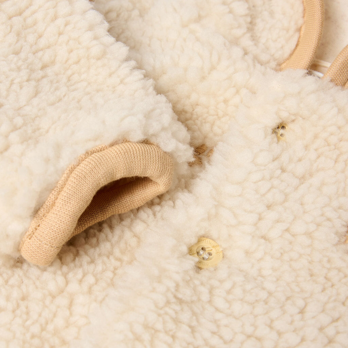 Teddy Coat Sand Paw Print
