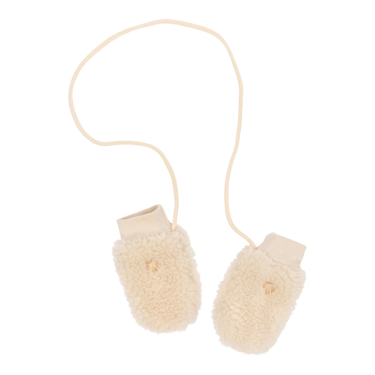Teddy Mittens Sand Paw Print
