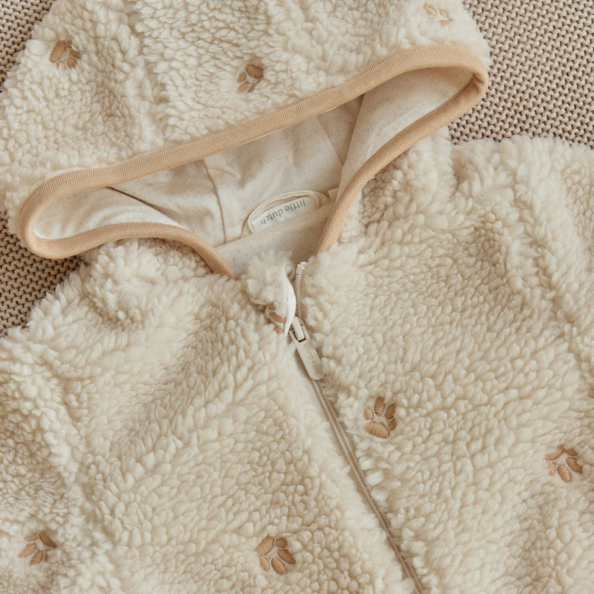 Teddy Suit Sand Paw Print