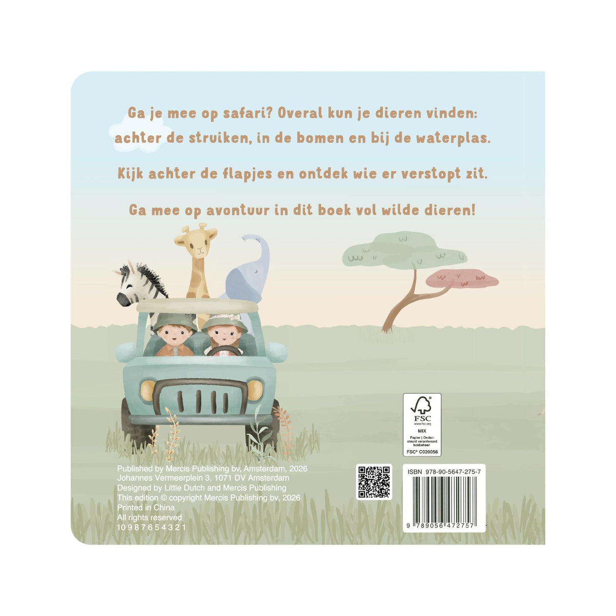 My flap book - Wild animals