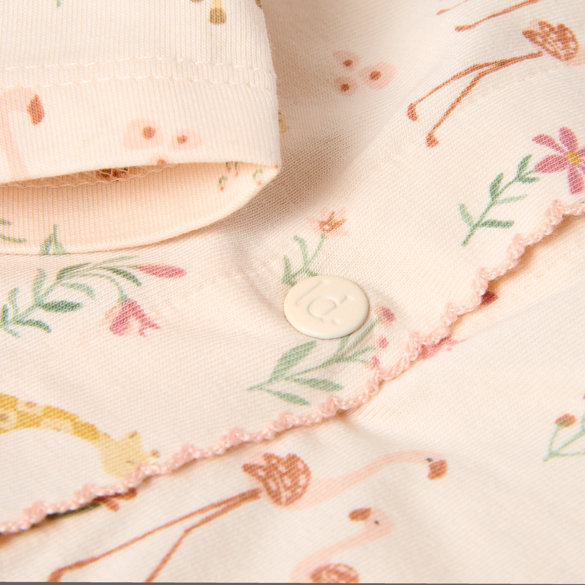 One-piece pajamas blooming safari