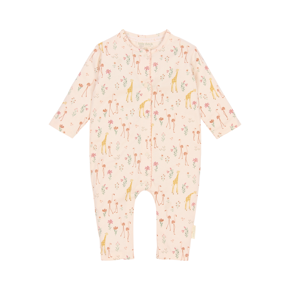 One-piece pajamas blooming safari