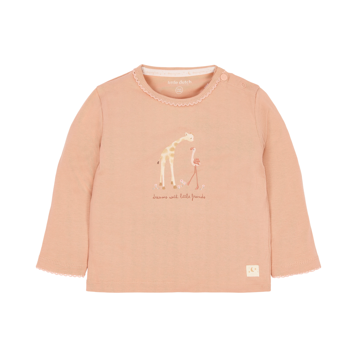 Two-piece pajamas blooming safari