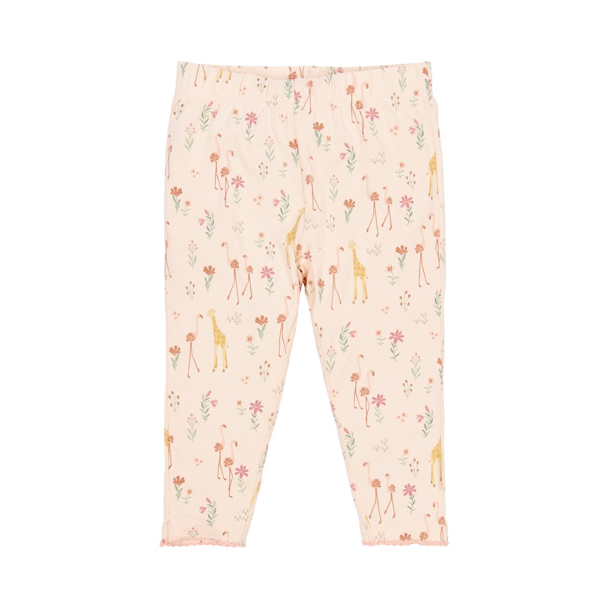 Two-piece pajamas blooming safari