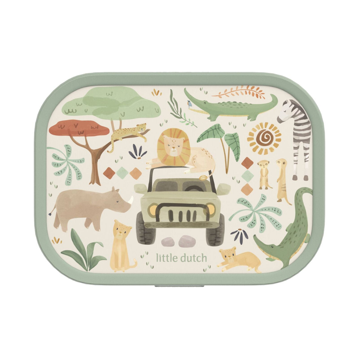 Bread bin child 750 ml - Mepal Campus - Safari Friends