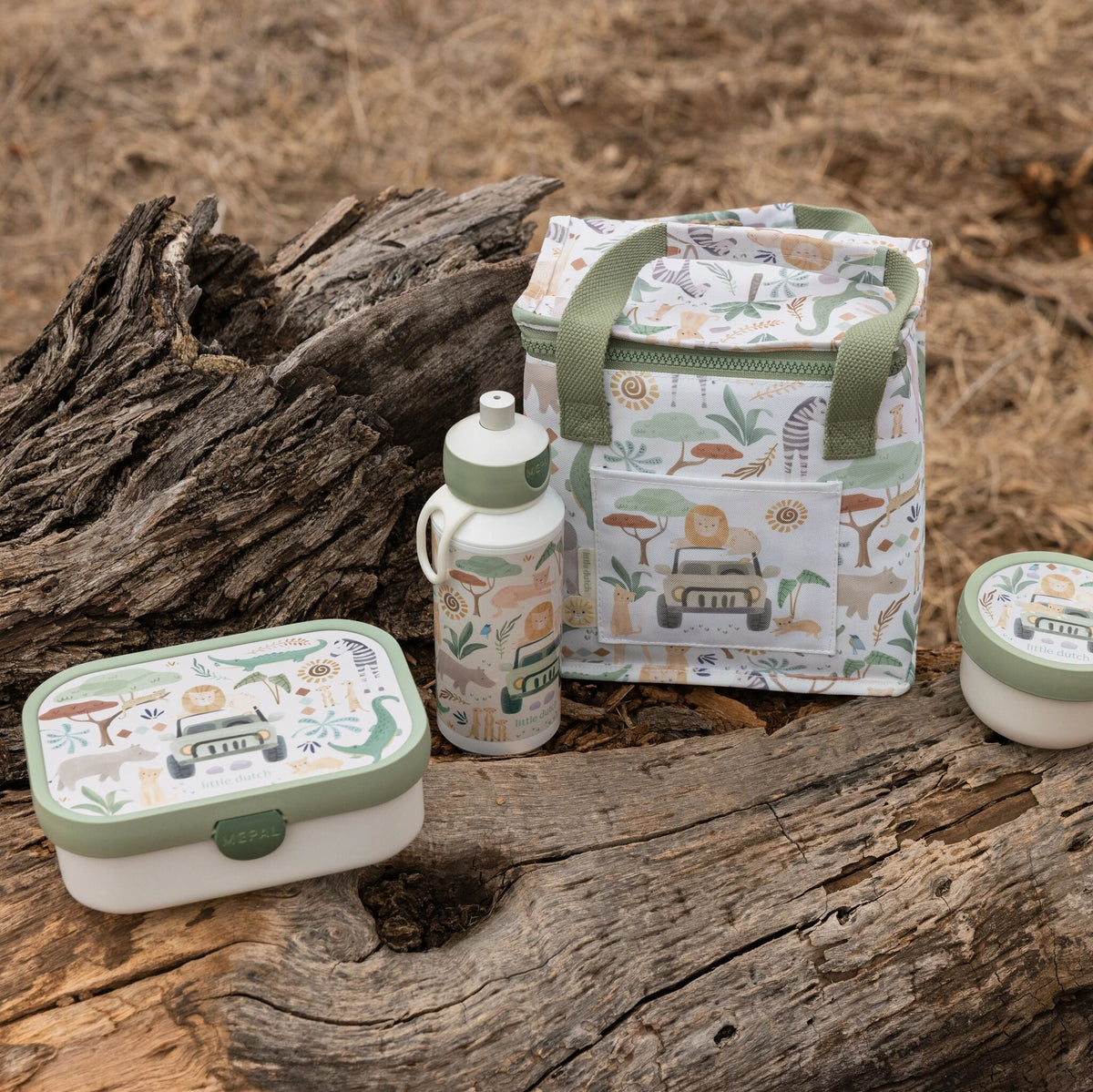 Bread bin child 750 ml - Mepal Campus - Safari Friends