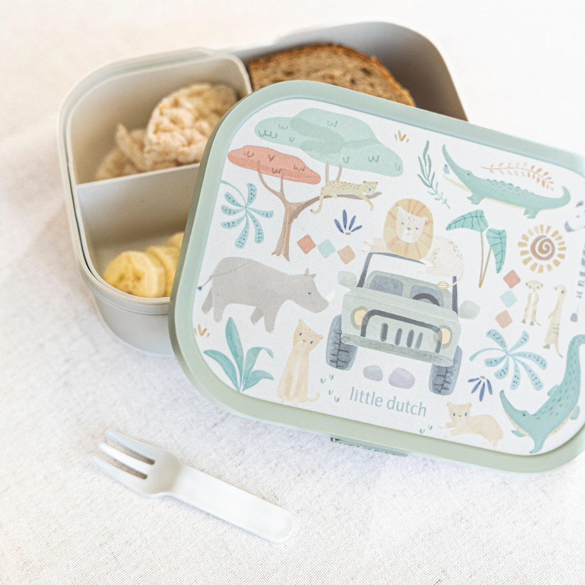 Bread bin child 750 ml - Mepal Campus - Safari Friends