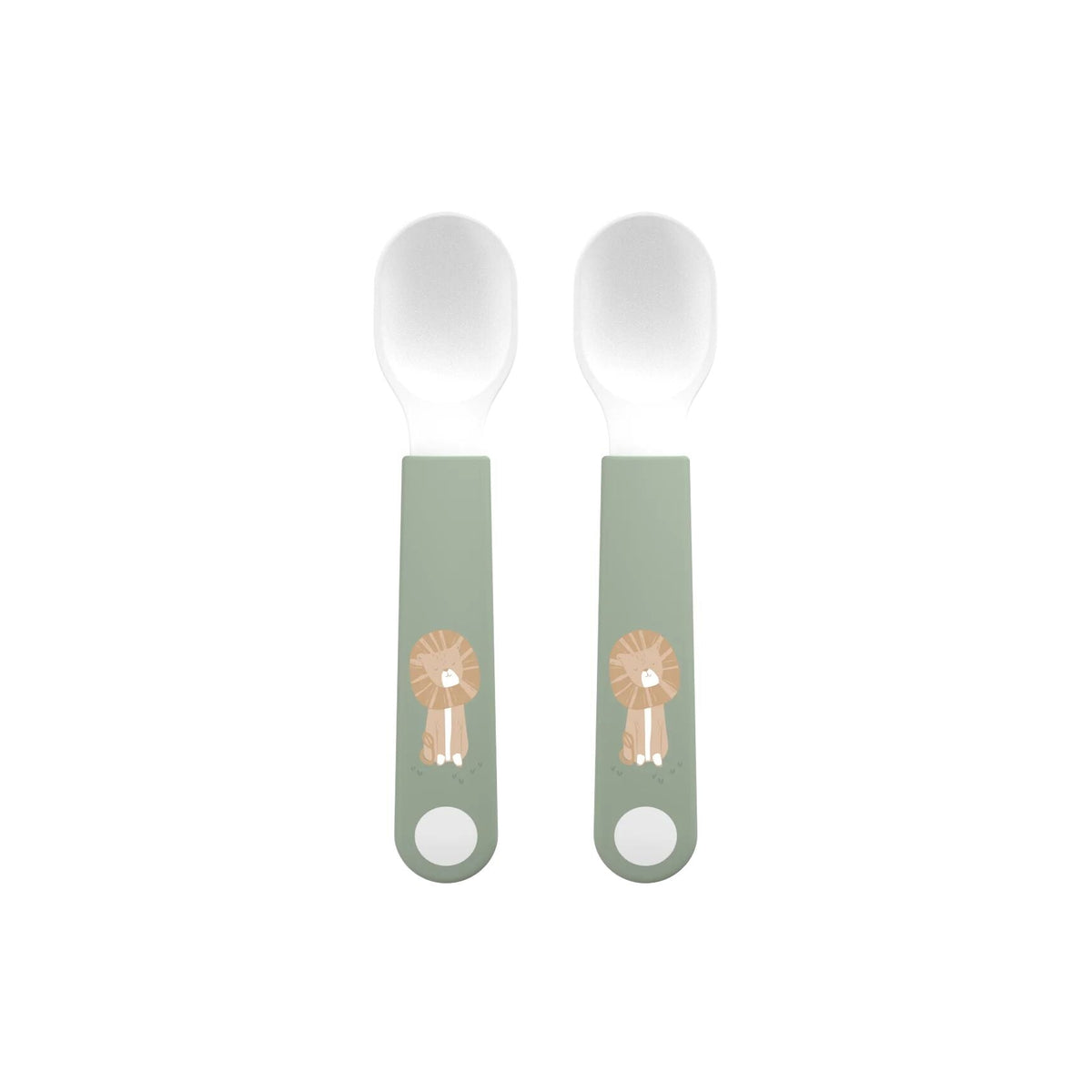 Baby spoon 2 pieces - Mepal Mio - Safari Friends