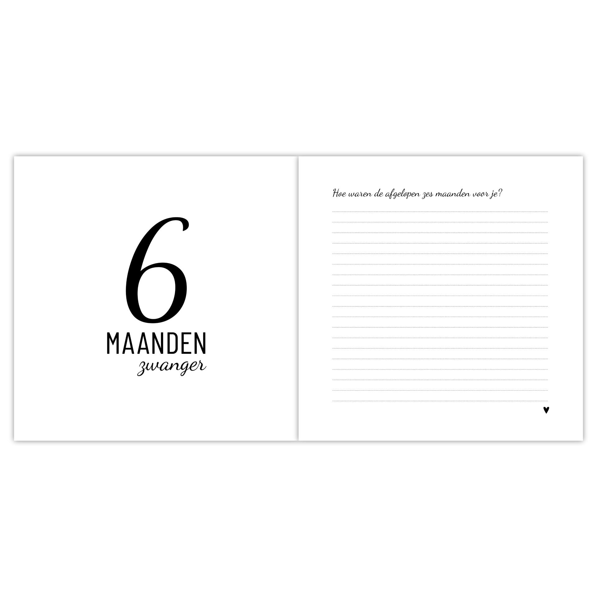 Zwangerschapsdagboek | Mijn 9 maanden dagboek