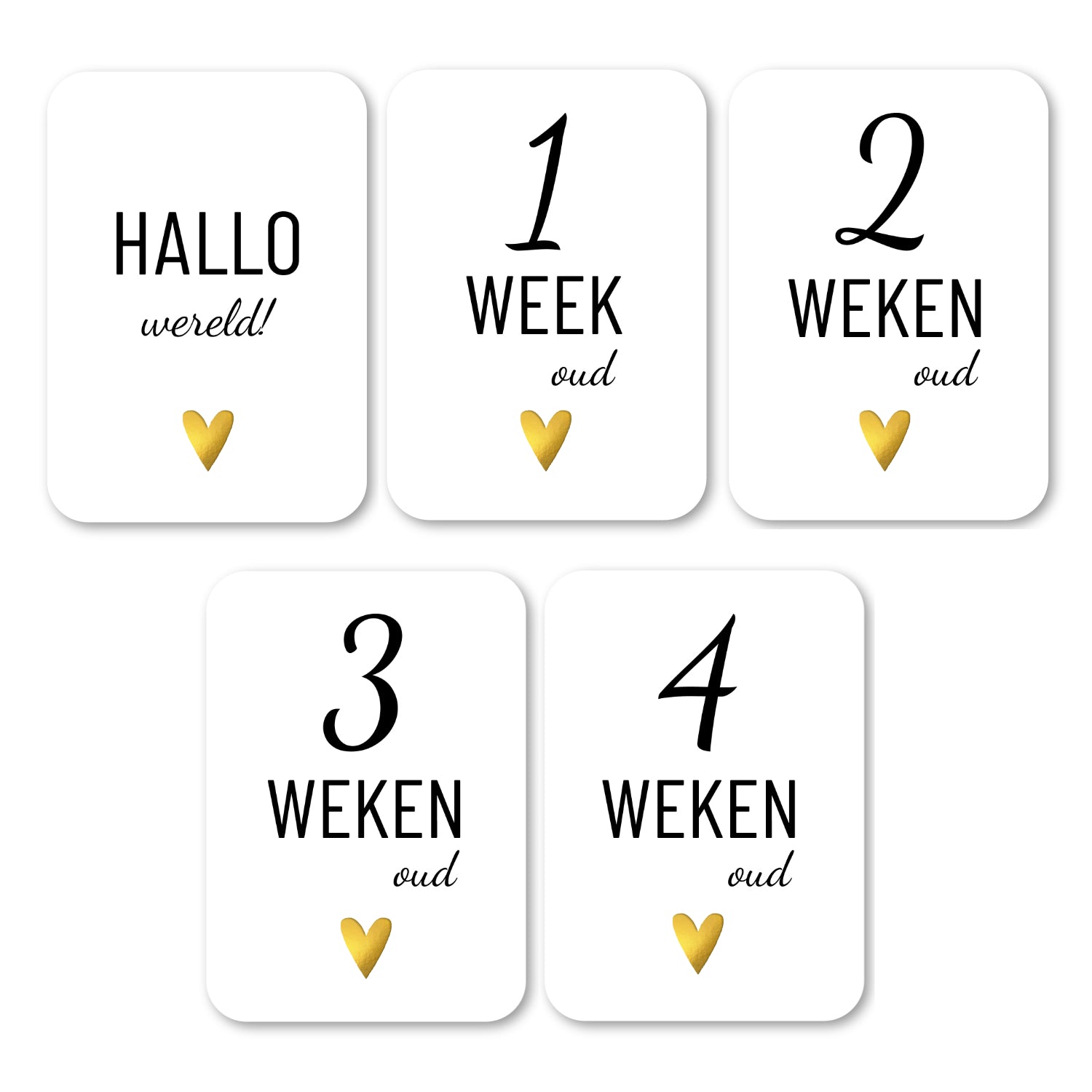 Mijlpaalkaarten | Baby