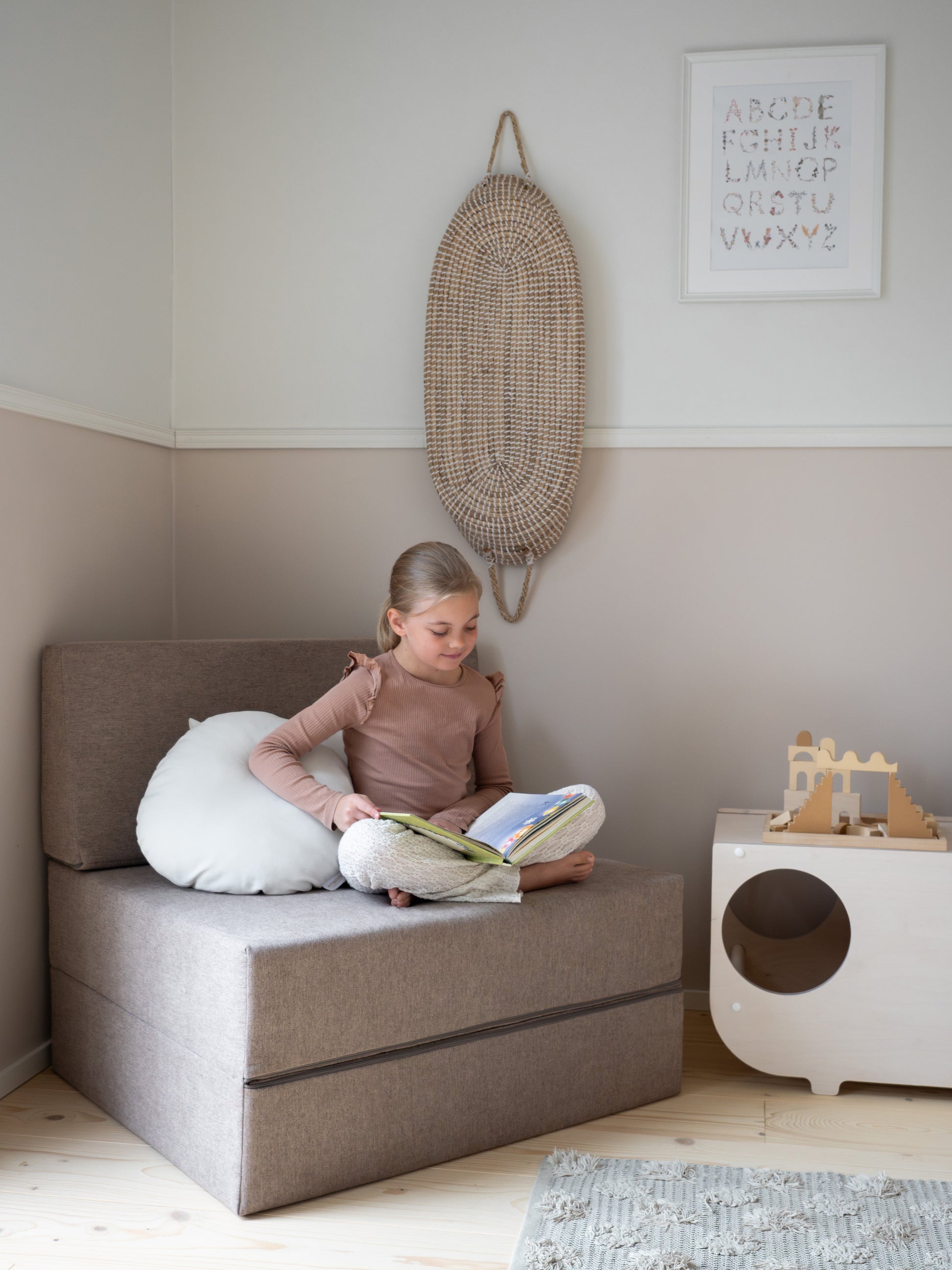 KINOS floor lounger | taupe
