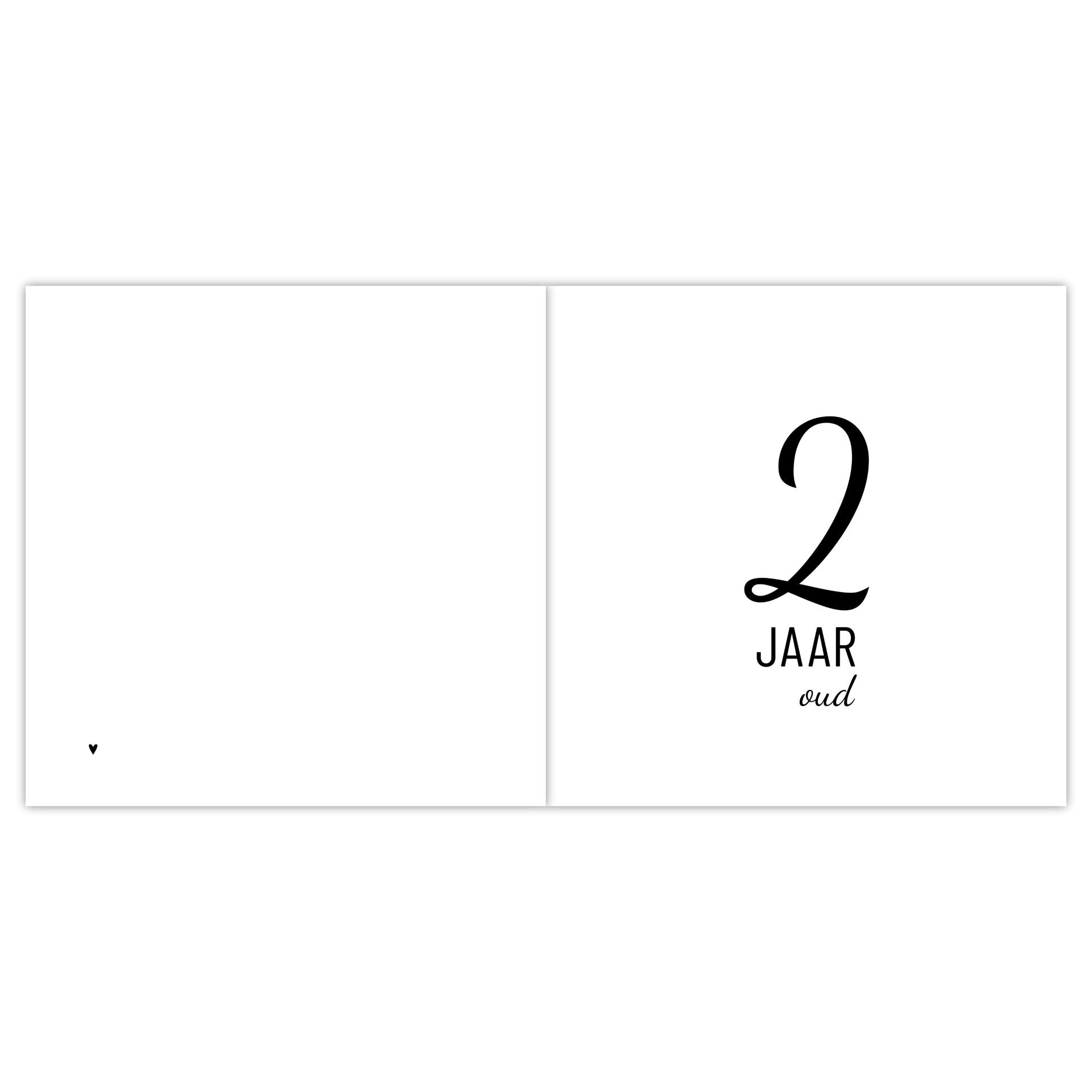 Opgroeiboek | 1-4 jaar