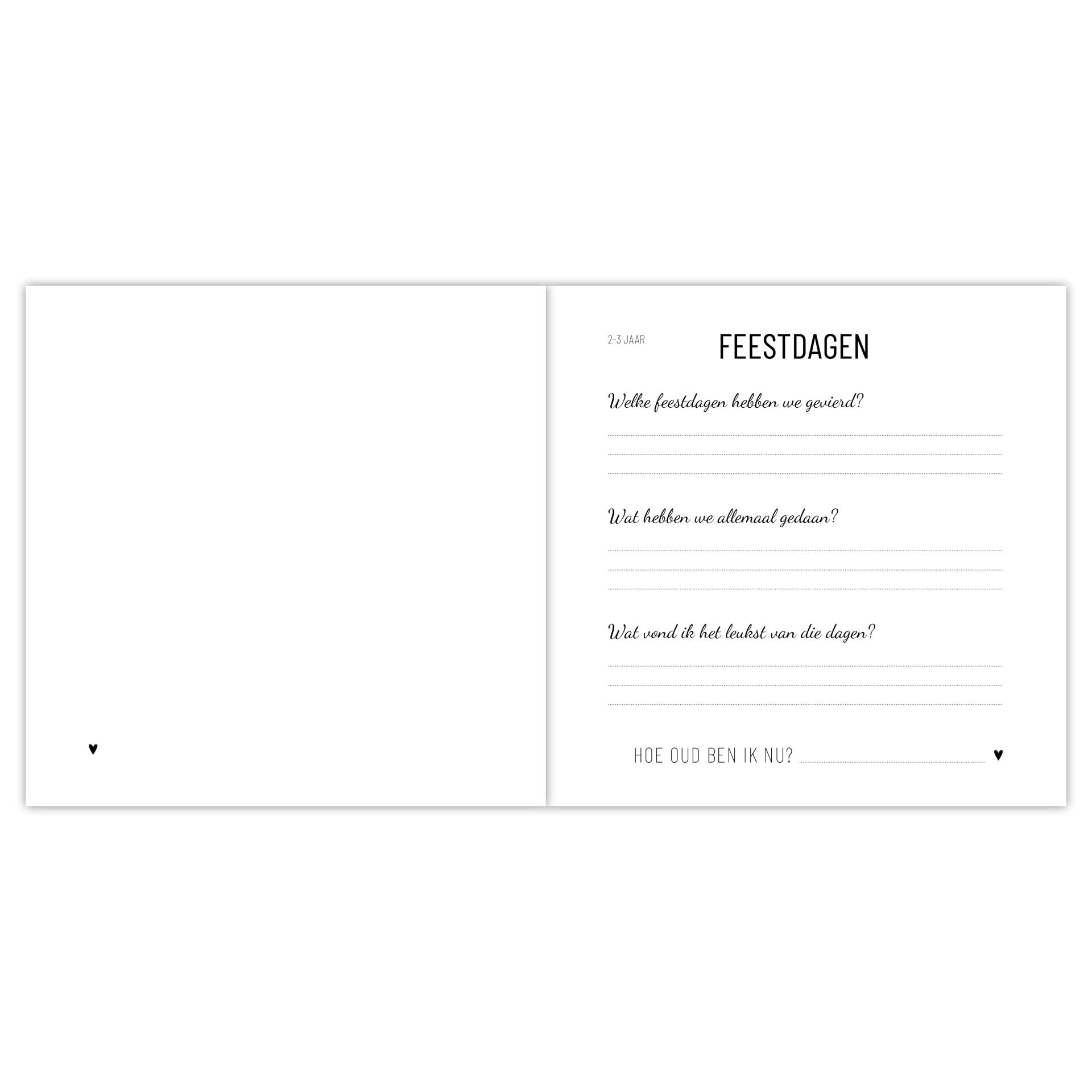 Opgroeiboek | 1-4 jaar