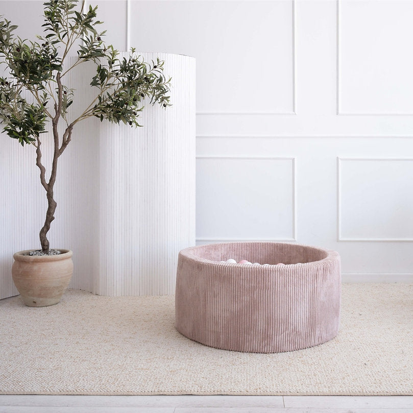 Moje. Rib Velvet Ballenbad- 90x40 cm - Dark Beige Prijs