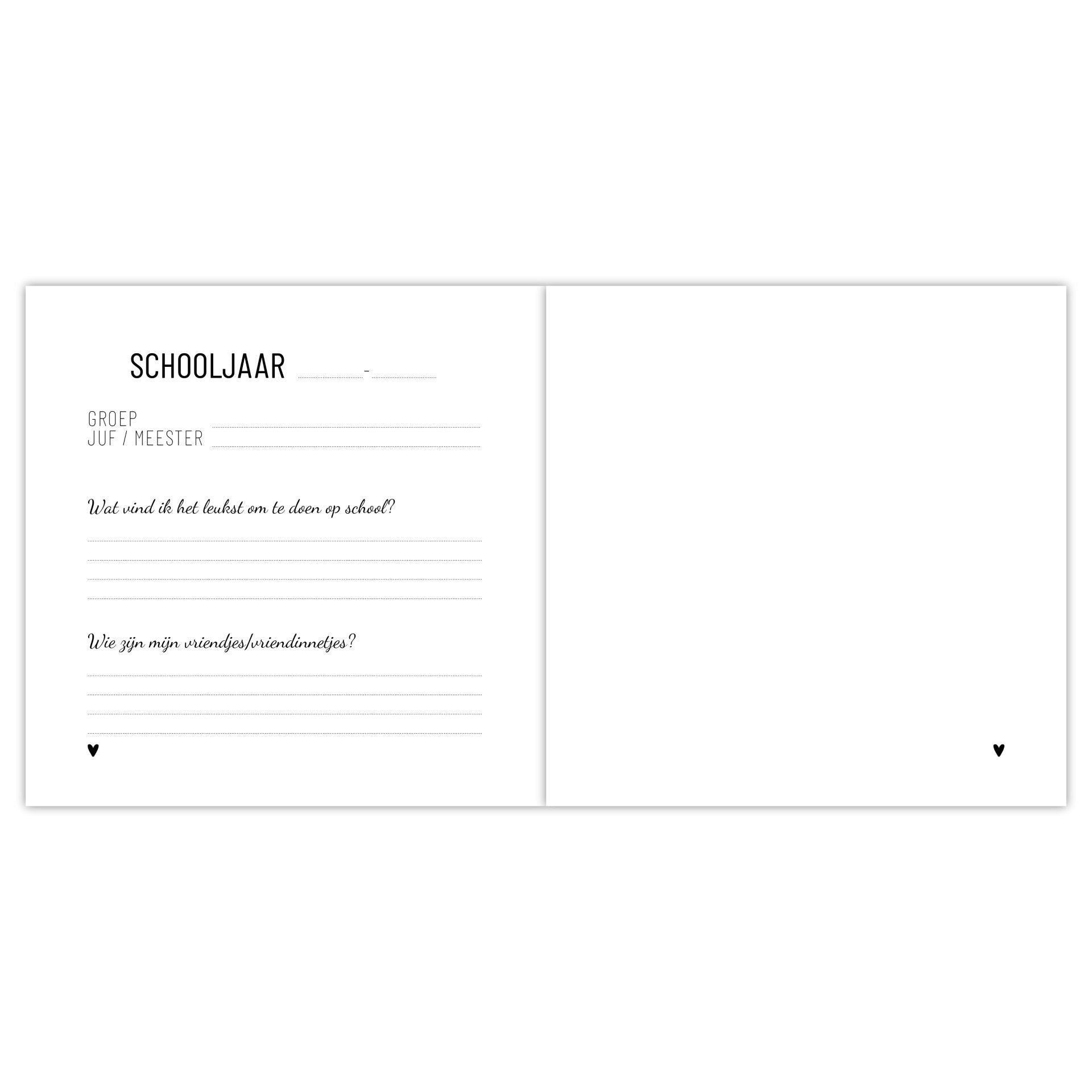 Schoolfotoboek | 12 jaren schoolfoto’s