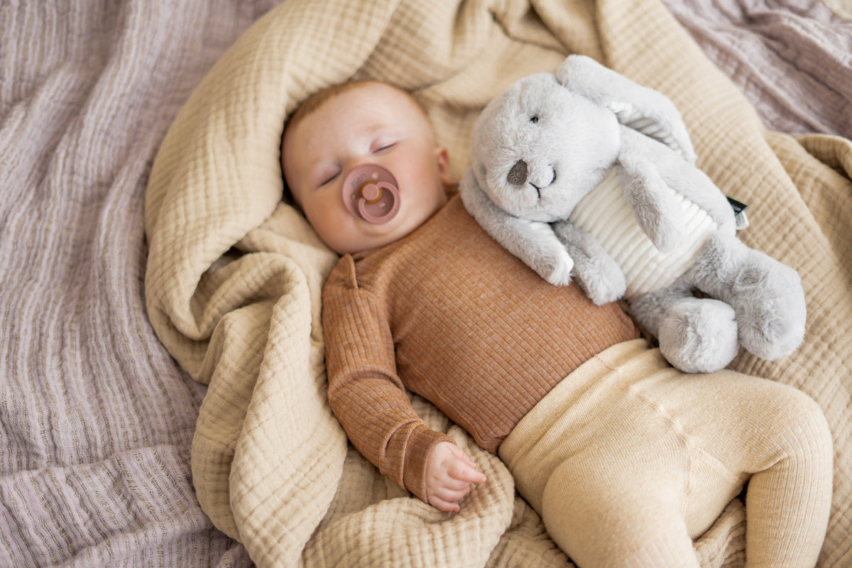 Milo (grey) - Rechargeable heartbeat comforter