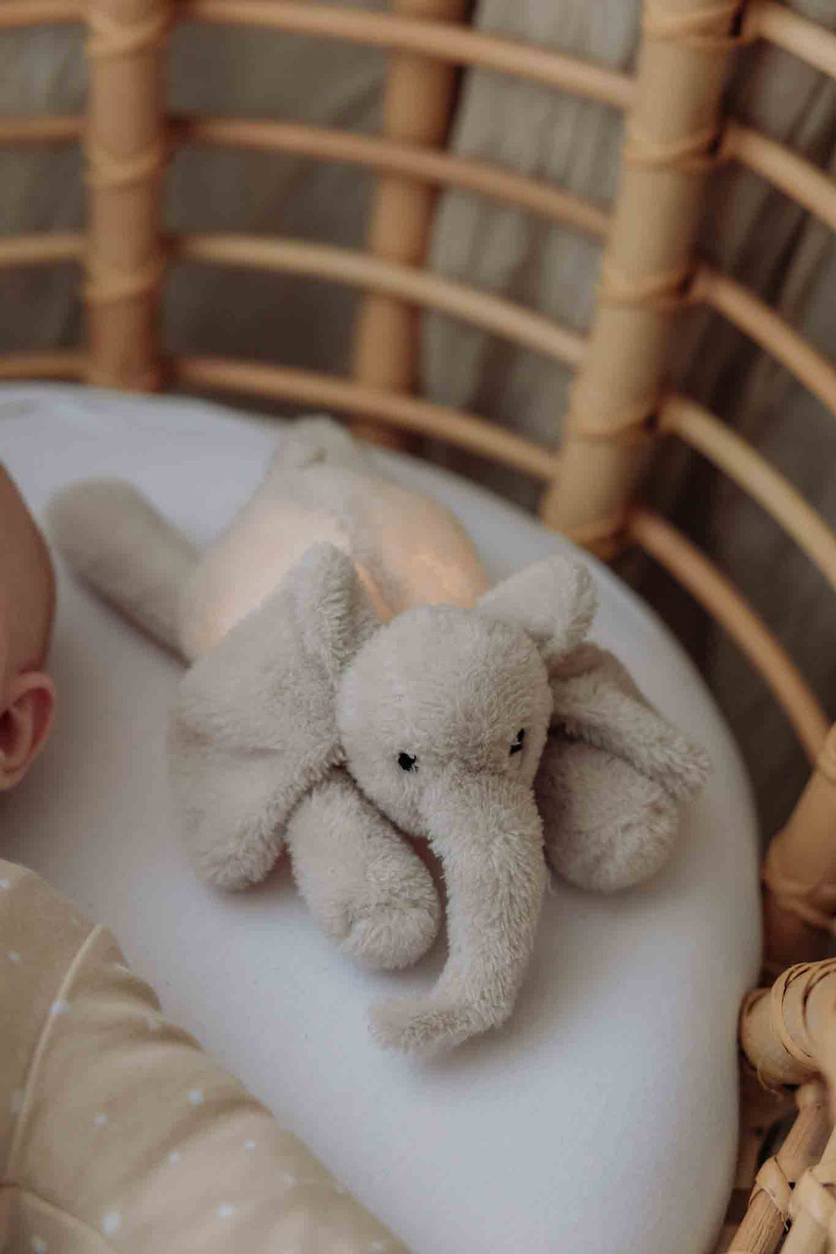 George (blush) - Plush night light