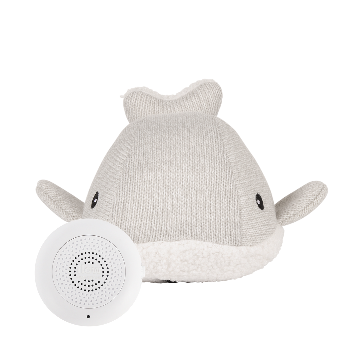 Moby (grey) - Rechargeable heartbeat comforter