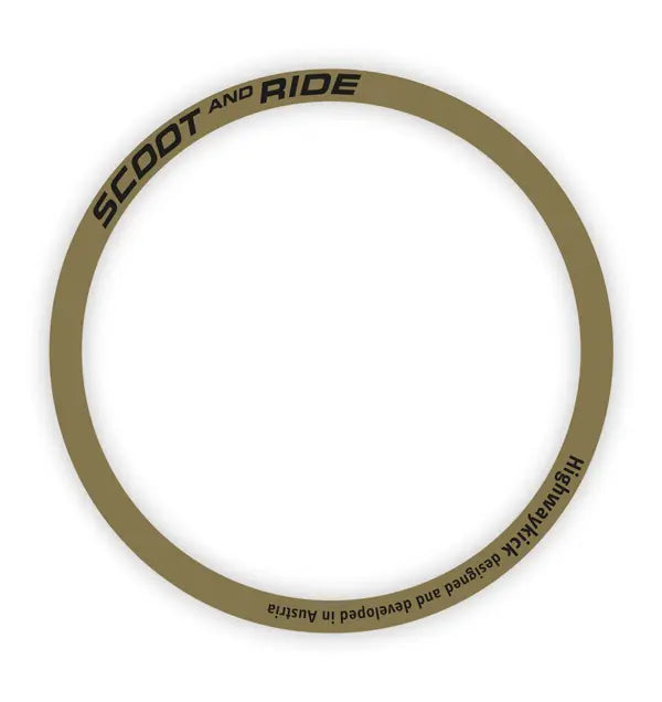 Highwaykick 3 LED Front wheel sticker