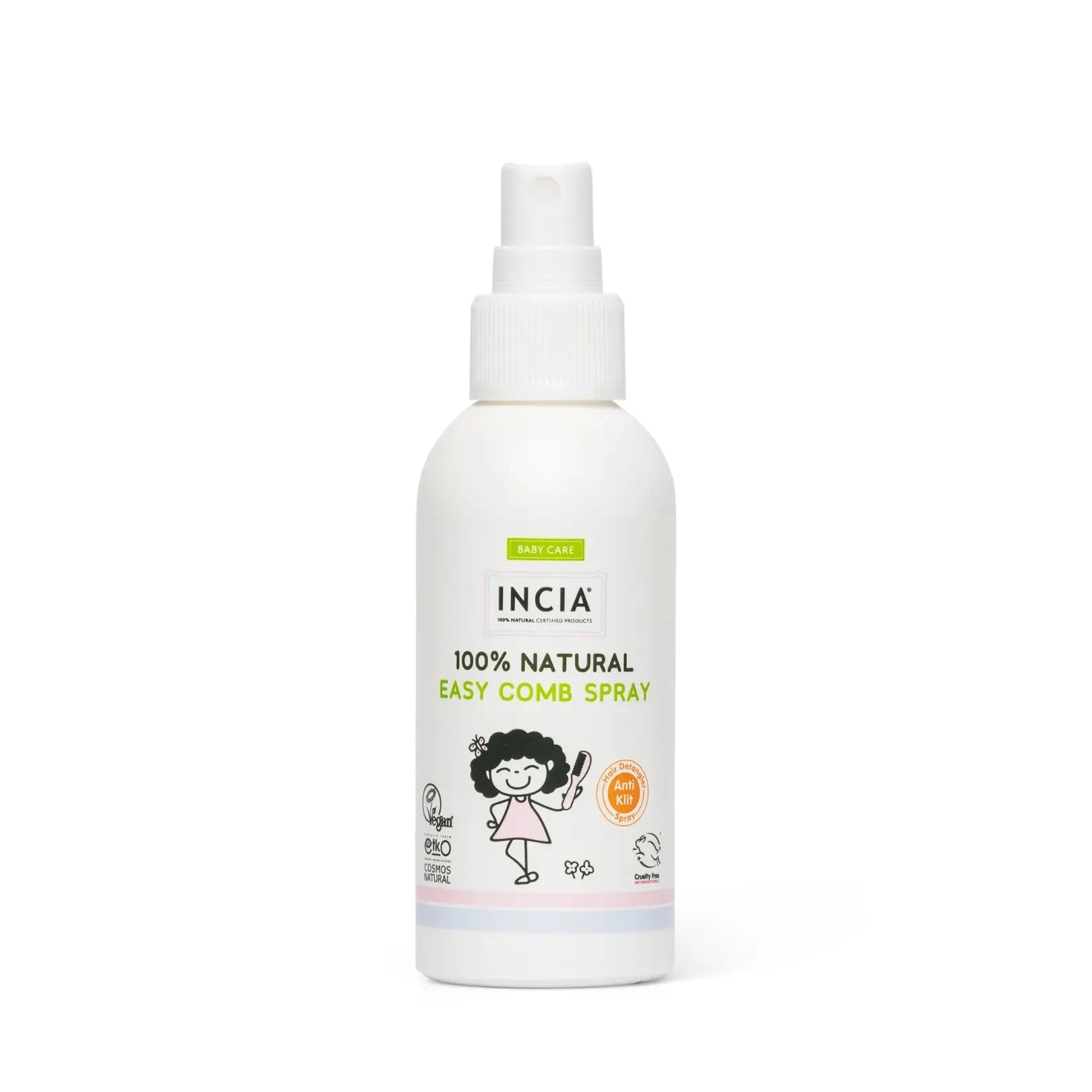 INCIA 100% Natuurlijke Anti-Klit Spray