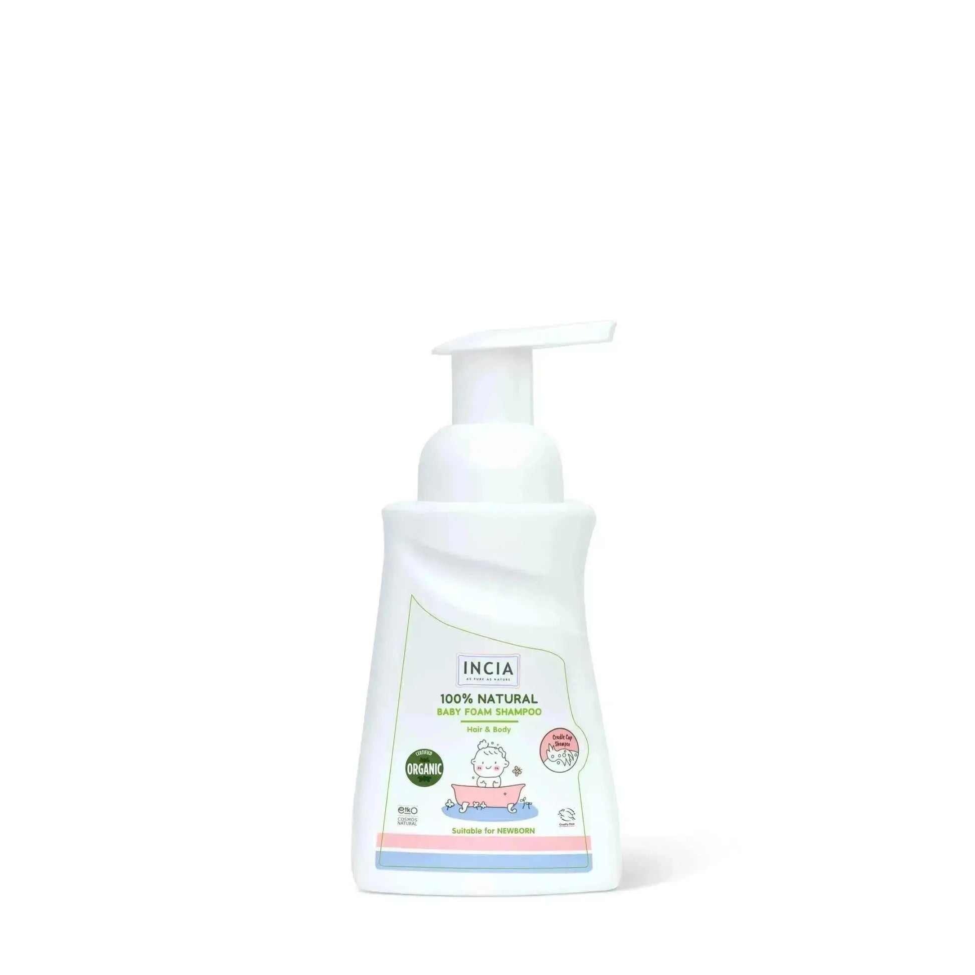 INCIA Natuurlijke Schuimende Baby Shampoo