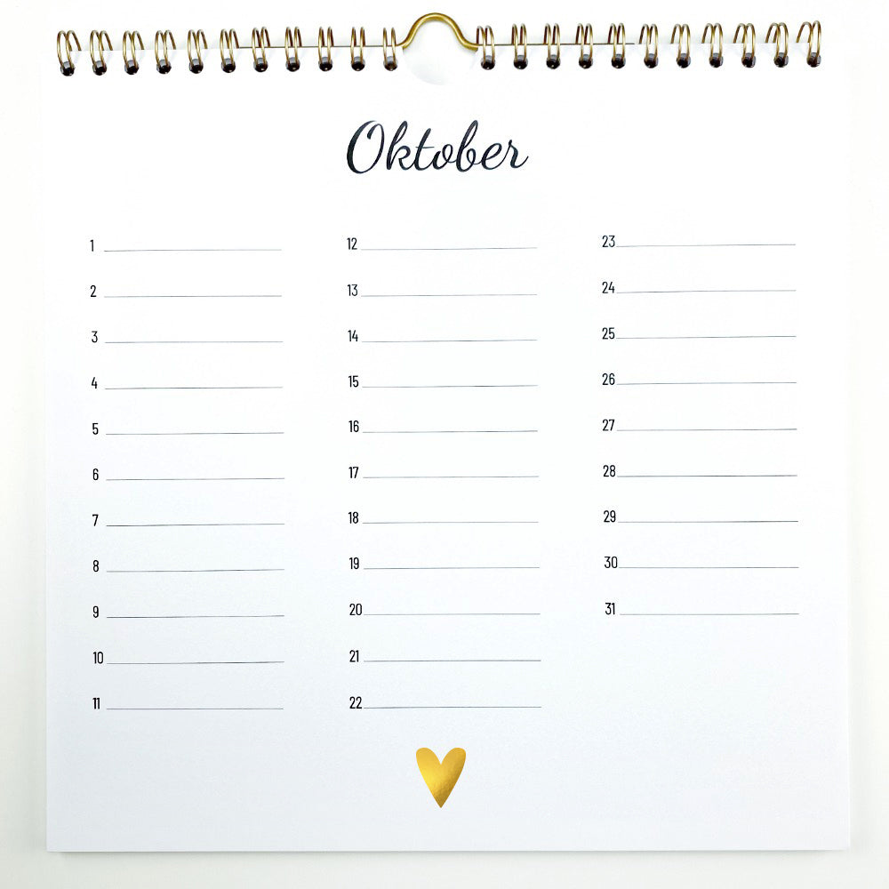 Kalender | Voor de verjaardagen