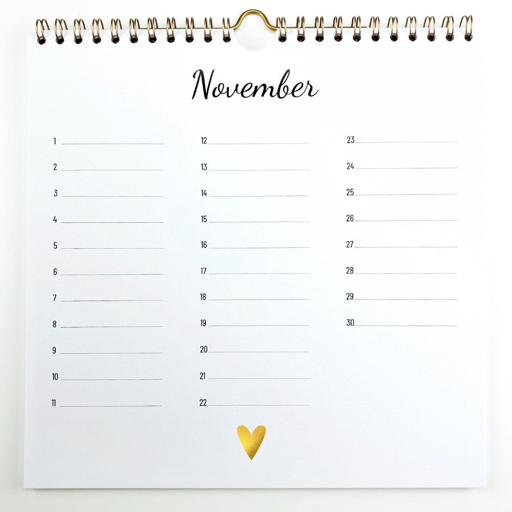 Kalender | Voor de verjaardagen