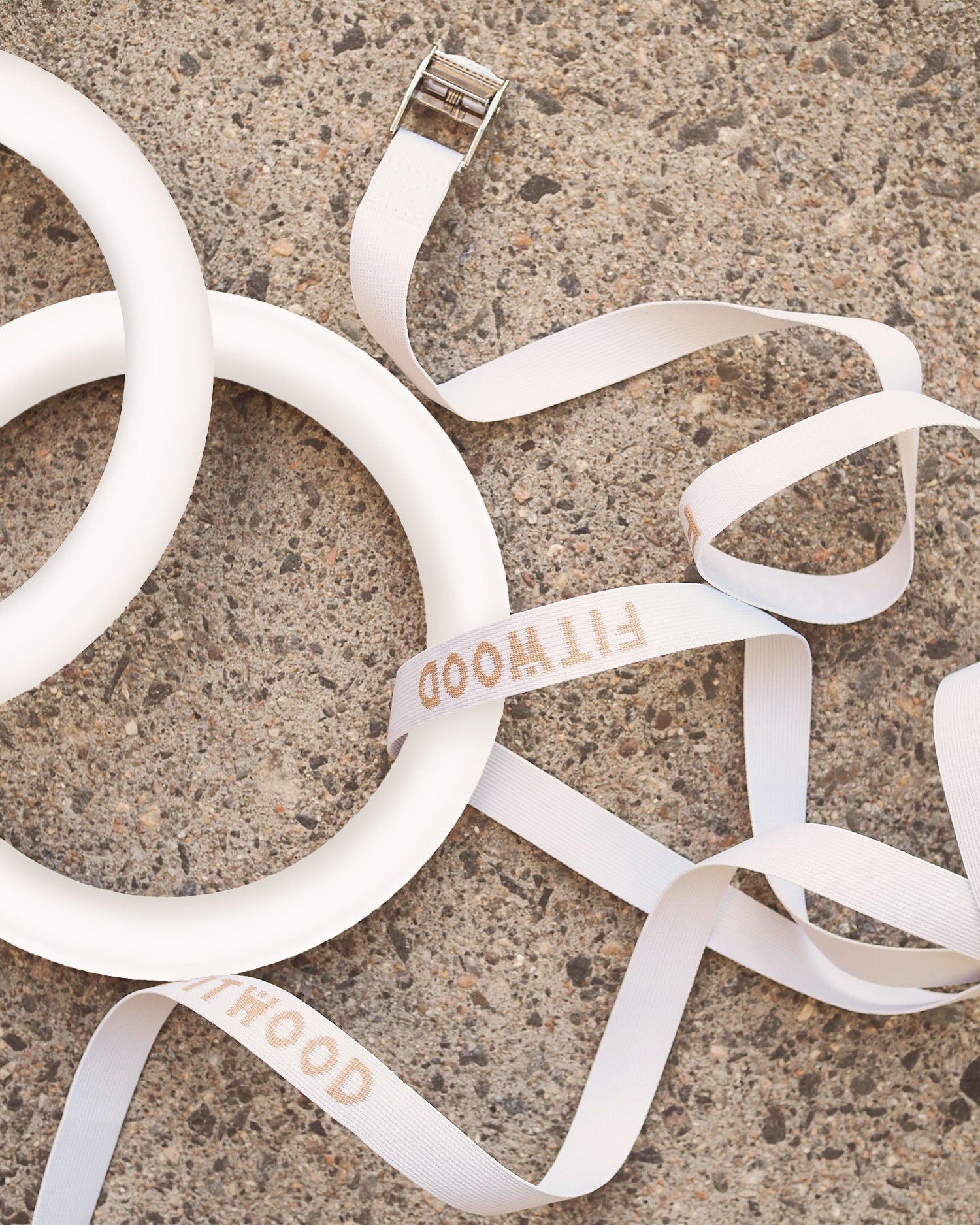ULPU MINI gym rings | white