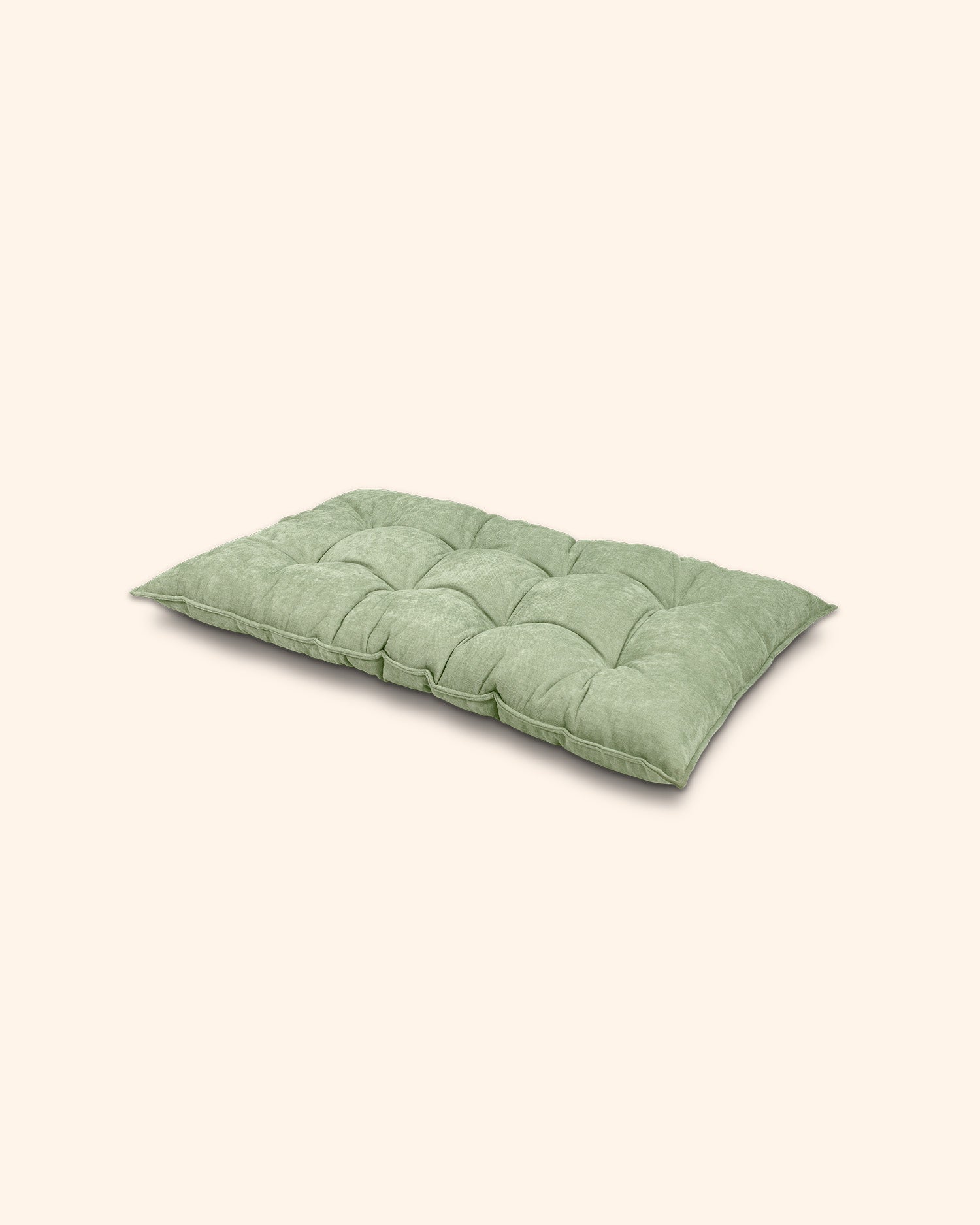 VIENO tufted floor cushion | sage